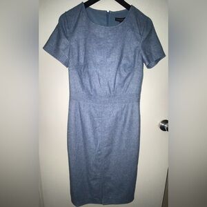 Banana Republic Light Blue Midi Dress